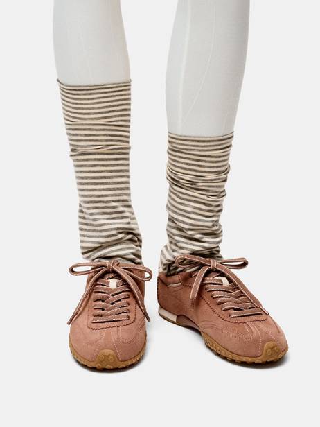 Sneakers Uit Leder Hoff Bruin women 22561023 ander zicht 1